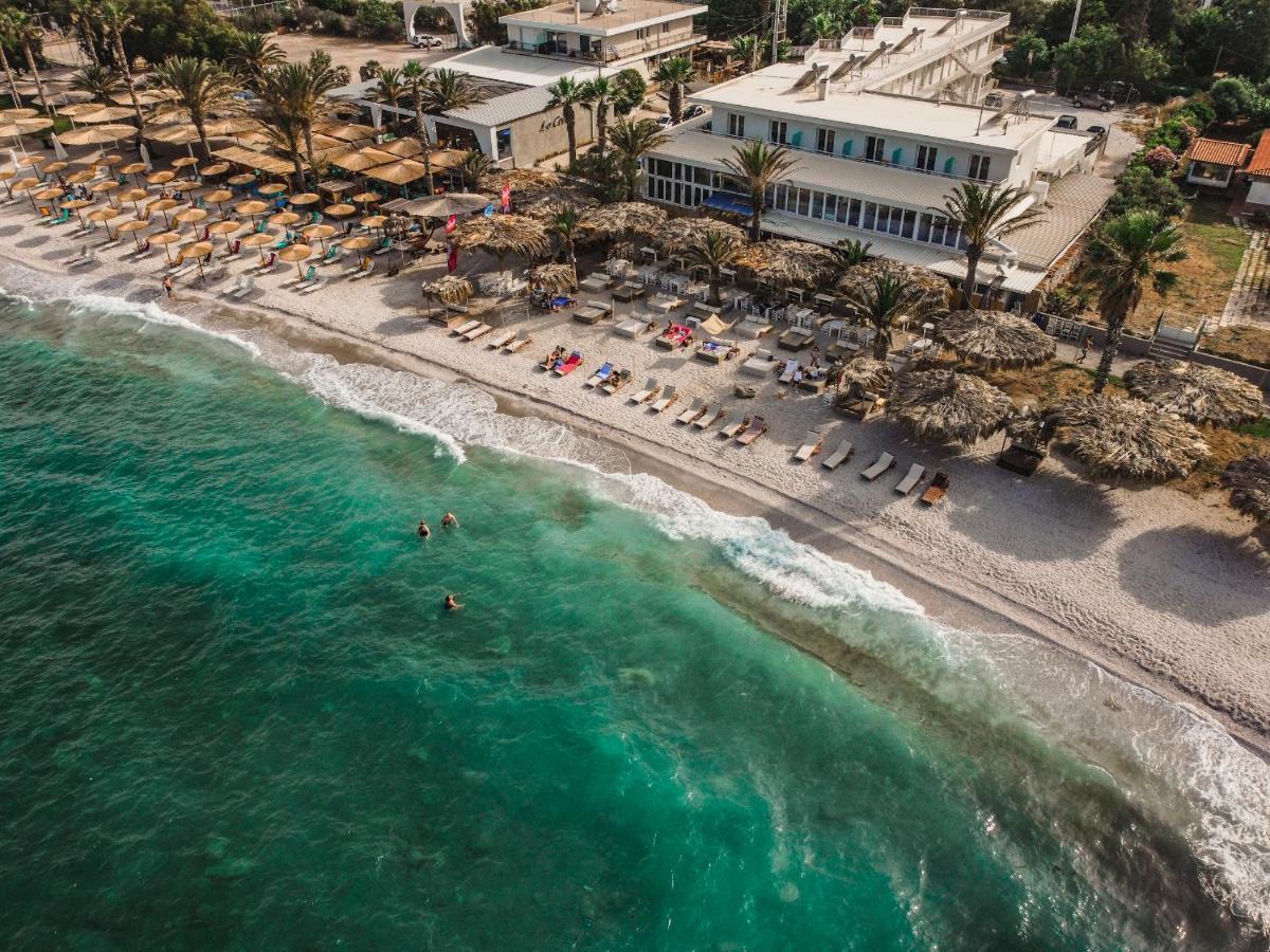 Tiki Beach Studios Nea Makri Exterior foto